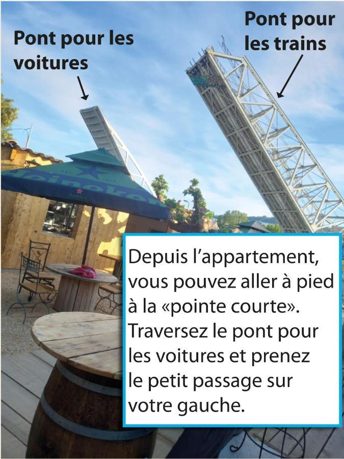 Ferienwohnung + Jardin Au Calme Avec Bbq + Cellier + Garage Sète Exterior foto